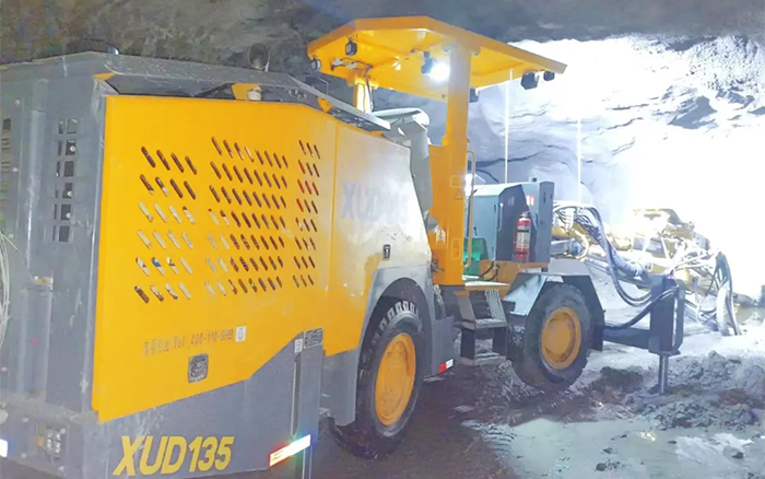 掘進(jìn)鐵礦！徐工掘進(jìn)鉆車硬核施工