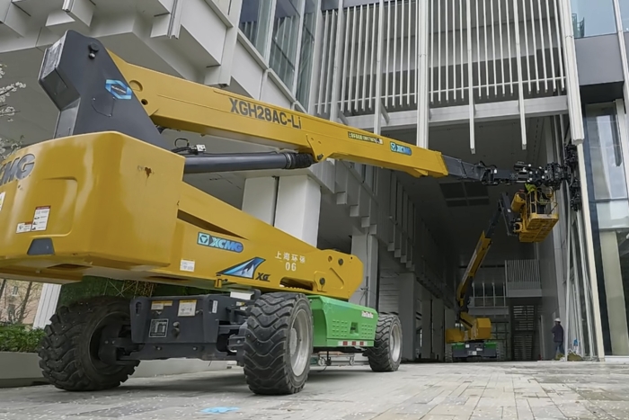 徐工產(chǎn)品，給力！XGH28AC-Li施工紀(jì)實(shí)
