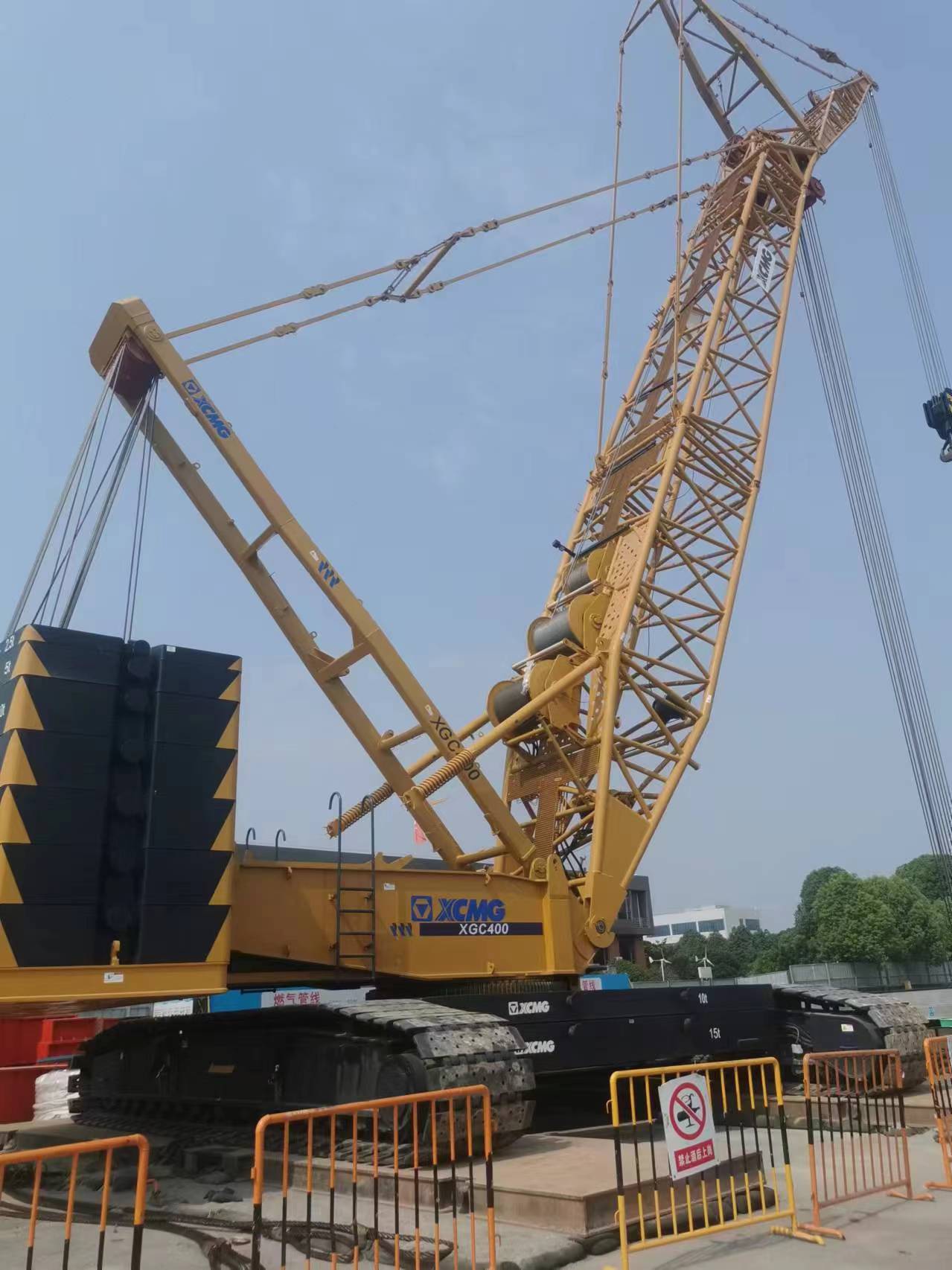 【全球之履】德陽站！XGC400助力鐵路線盾構(gòu)機(jī)安裝~