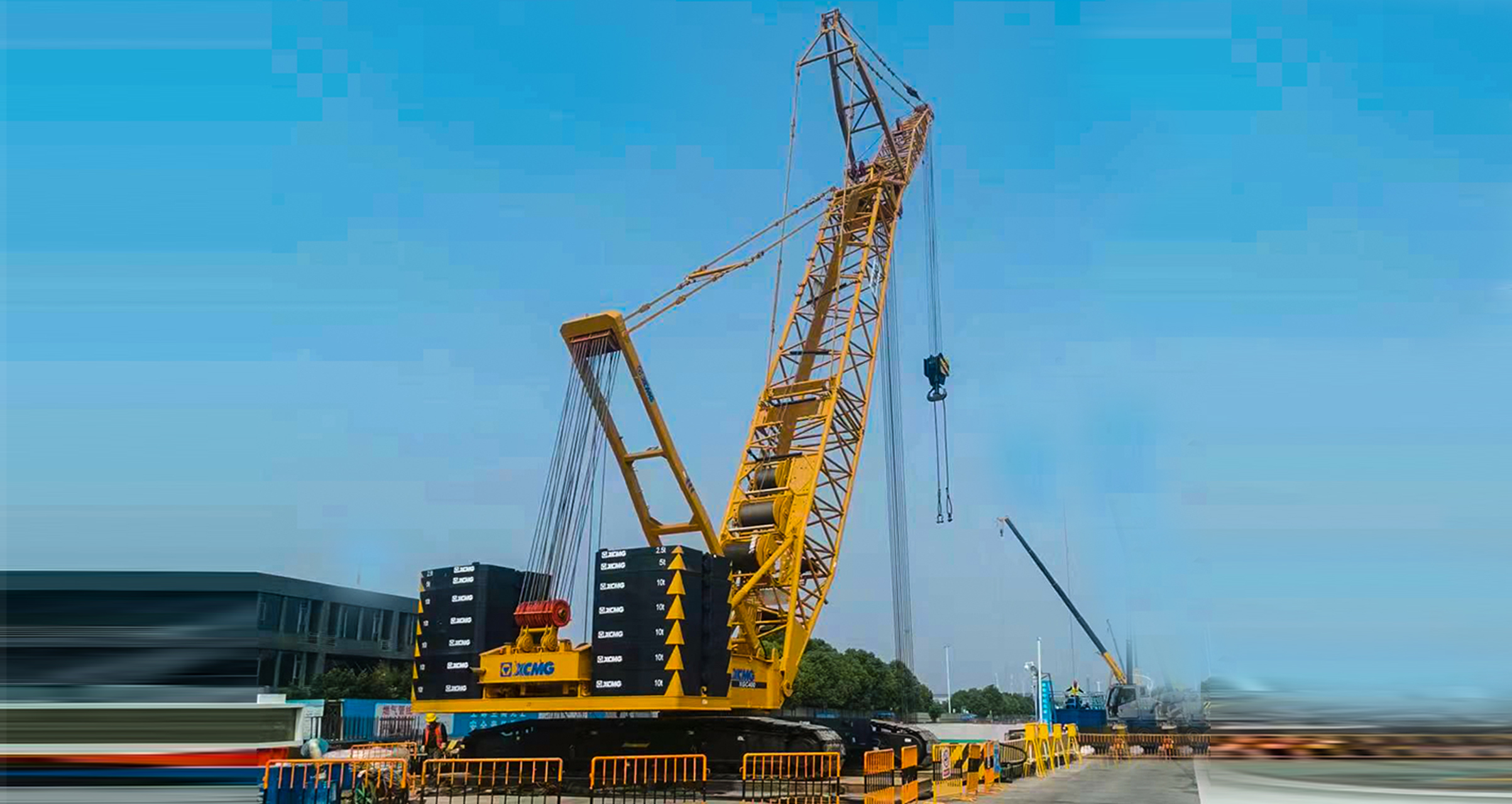 【全球之履】德陽站！XGC400助力鐵路線盾構(gòu)機(jī)安裝~