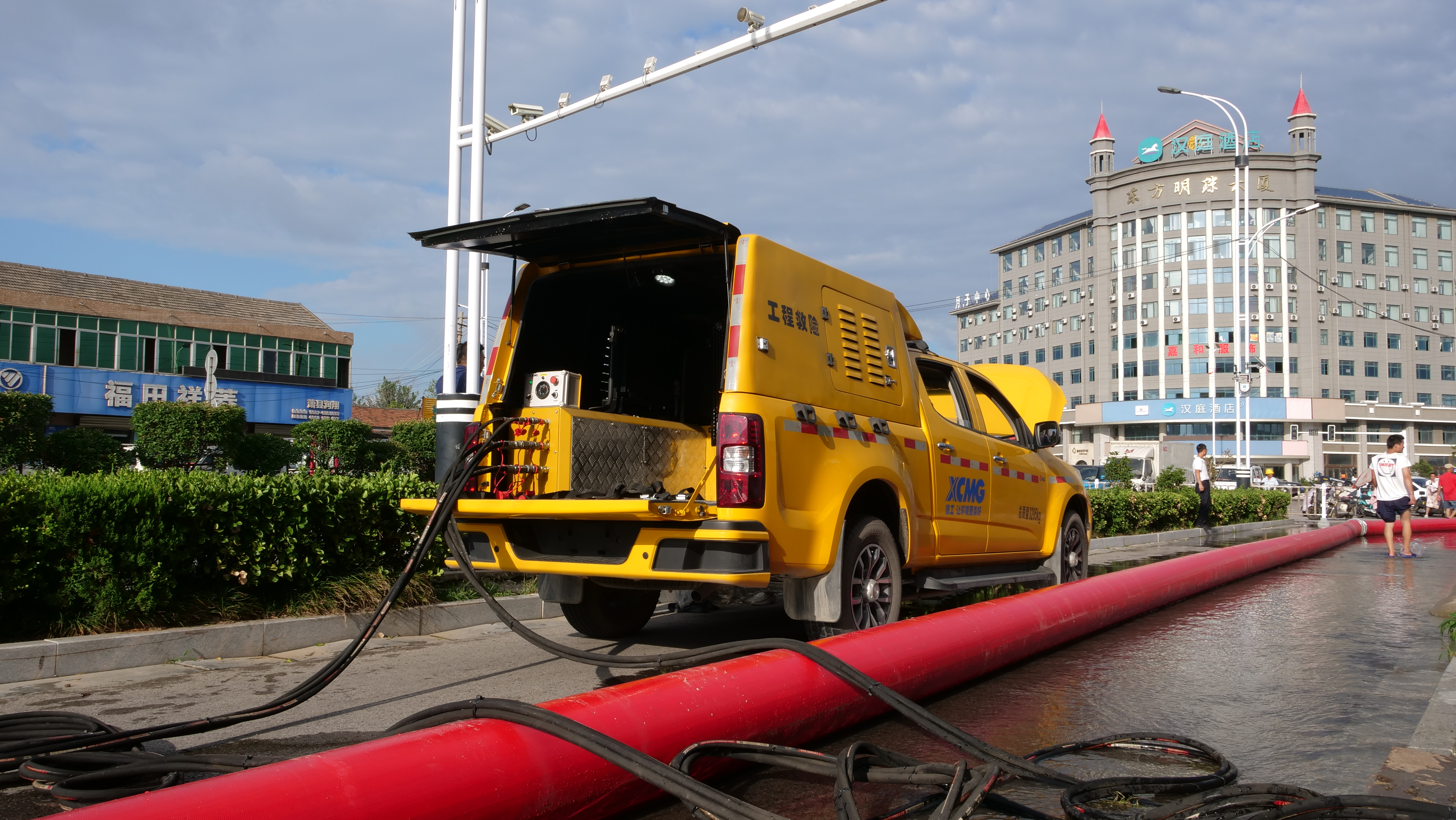 “皖”手同行！徐工排澇救援隊緊急出征！