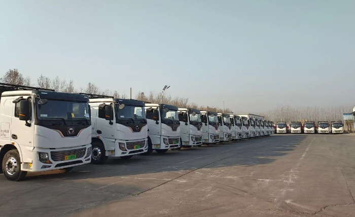 首批交付！徐工純電動(dòng)牽引車(chē)開(kāi)進(jìn)山東聊城