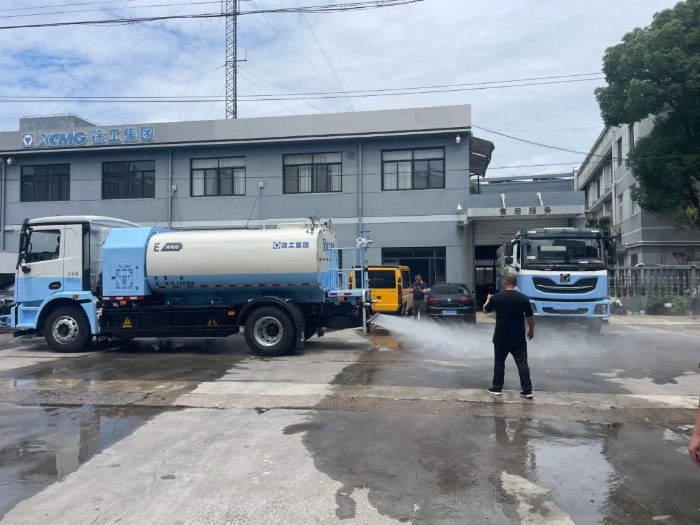 “滬”動綠色！徐工新能源環(huán)衛(wèi)裝備亮相上海推介會