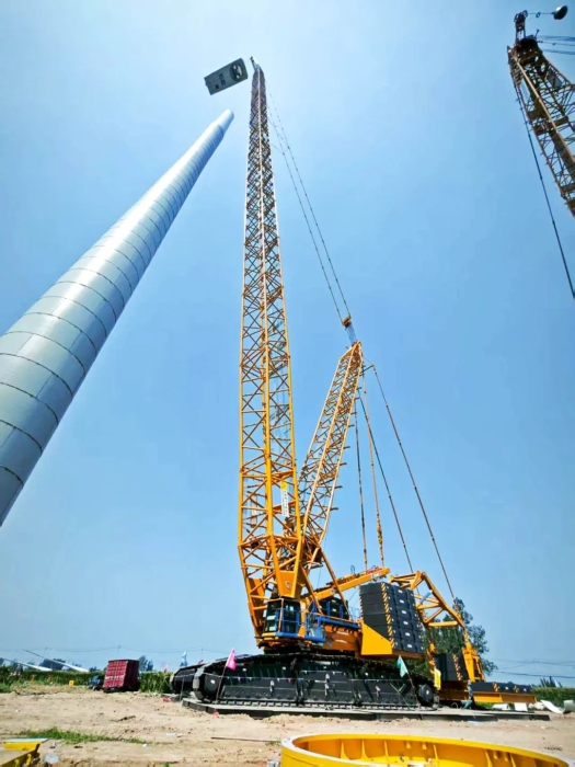 40分鐘精準(zhǔn)就位！徐工新品XLC15000M實(shí)戰(zhàn)首秀~