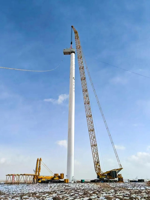 階段任務(wù)圓滿完成！XLC18000M一口氣拿下20臺(tái)風(fēng)機(jī)，為綠色地球加油~