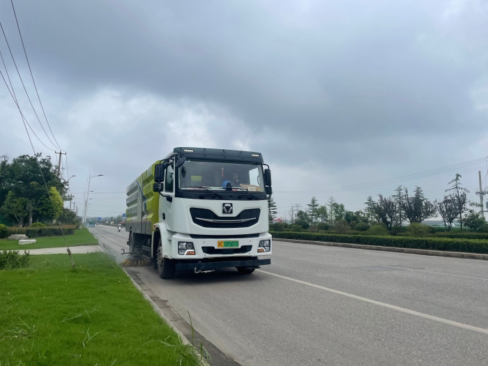 多拉快跑不費電！一起看看徐州街頭的“綠色衛(wèi)士”